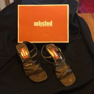 Unlisted Brown Strappy Sandals Size 7